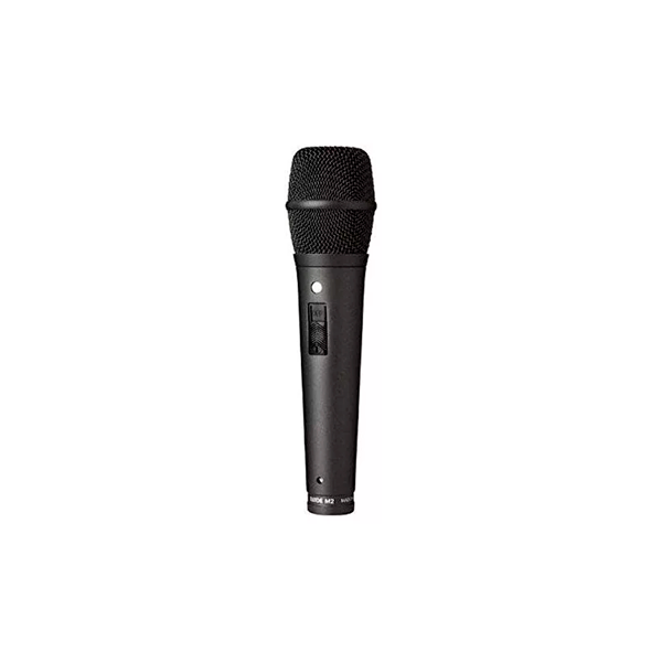 Microfone Condensador Portátil Rode M2 Preto para Performances ao Vivo