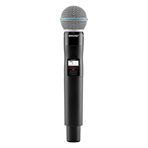 Microfone Shure QLXD24 Beta58 J50 para Performances ao Vivo