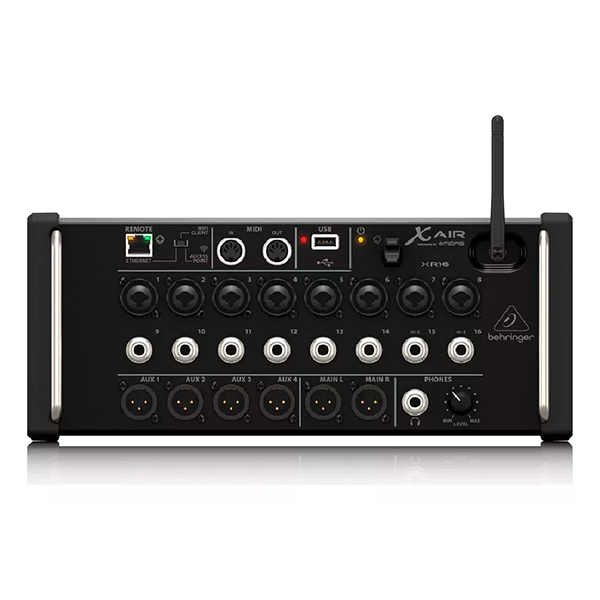 Mesa Behringer XR16 Digital para Produção e Controle de Som