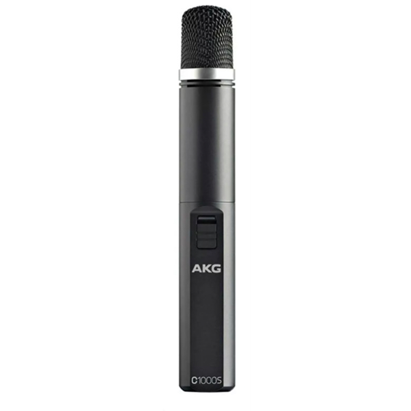 Microfone Vocal AKG C1000S Preto para Gravação e Performances ao Vivo