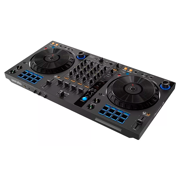 Controladora Pioneer DDJ FLX6 Black GT para DJs e Performances ao Vivo