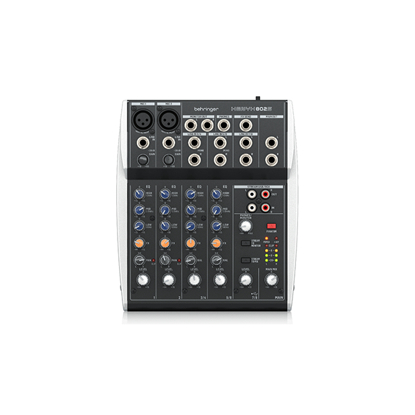 Mesa Behringer Q802 para Gravação e Eventos ao Vivo