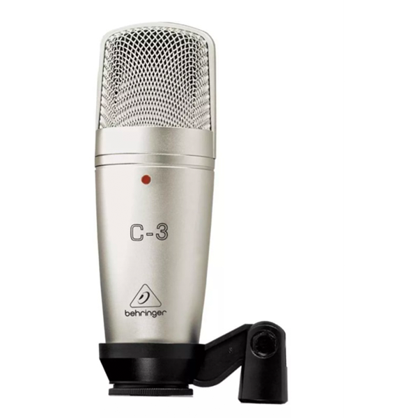 Microfone Condensador Behringer C3 para Estúdios Profissionais