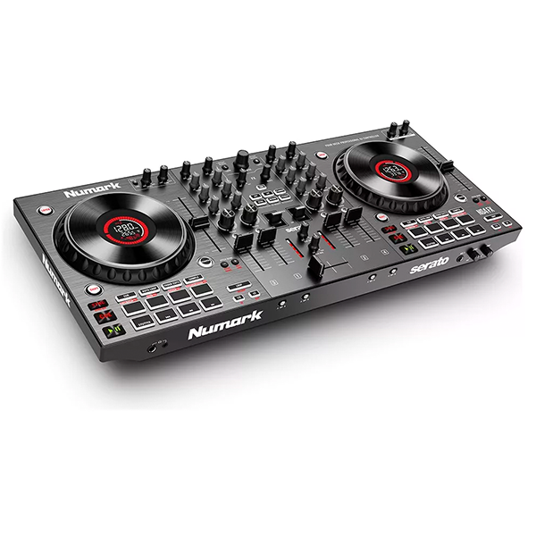 Controladora Numark NS4FX 4 Decks para Performances Profissionais