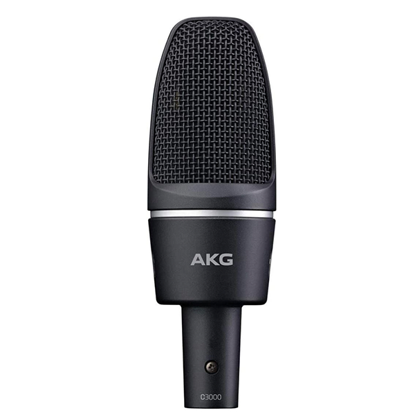 Microfone de Estúdio AKG C3000 para Gravações de Alta Qualidade