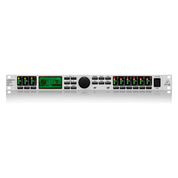 Processador Behringer DCX2496 3 Vias para Controle de Áudio Profissional