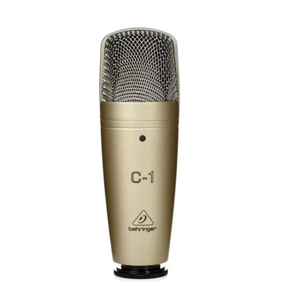 Microfone Condensador Behringer C1 para Gravações de Voz e Estúdio