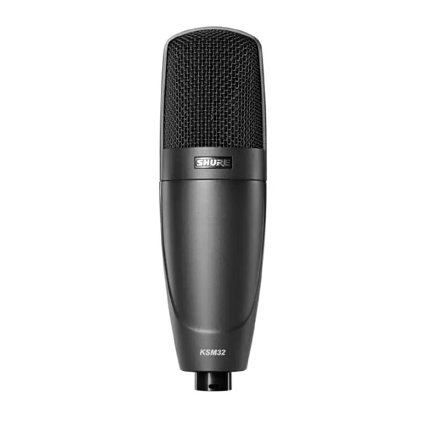 Microfone Shure KSM-32 Condensador para Gravação de Alta Qualidade