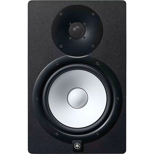 Monitor Yamaha HS8 Black para Mixagem e Gravação Profissional