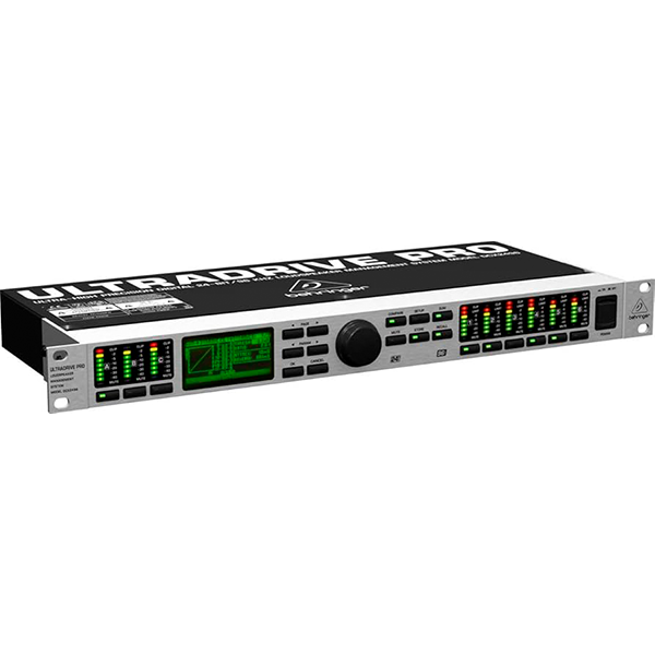 Processador Behringer DCX2496 3 Vias para Controle de Áudio Profissional