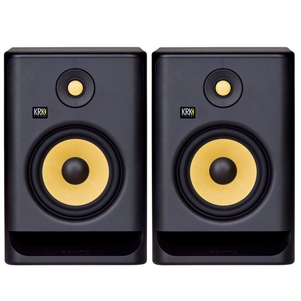 Monitor Par KRK 7 G4 Rokit Bivolt para Estúdios Profissionais