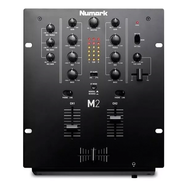 Mixer Numark M2 para DJs e Gravações ao Vivo