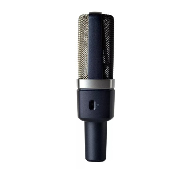 Microfone Condensador AKG C214 Preto para Gravações Profissionais