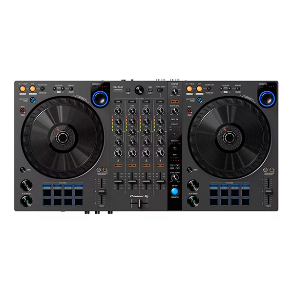 Controladora Pioneer DDJ FLX6 Black GT para DJs e Performances ao Vivo