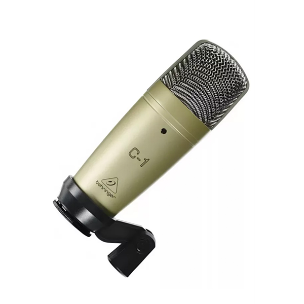 Microfone Condensador Behringer C1 para Gravações de Voz e Estúdio